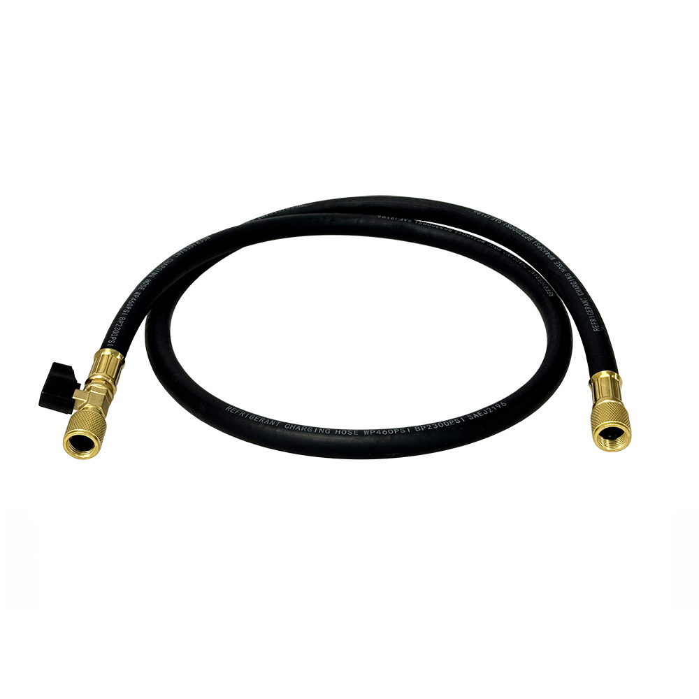 VALUE Hose for vacuum pumps (black) - SAEJ2196/ EN1736 - lenght 150 cm. - connections ⅜ SAE female