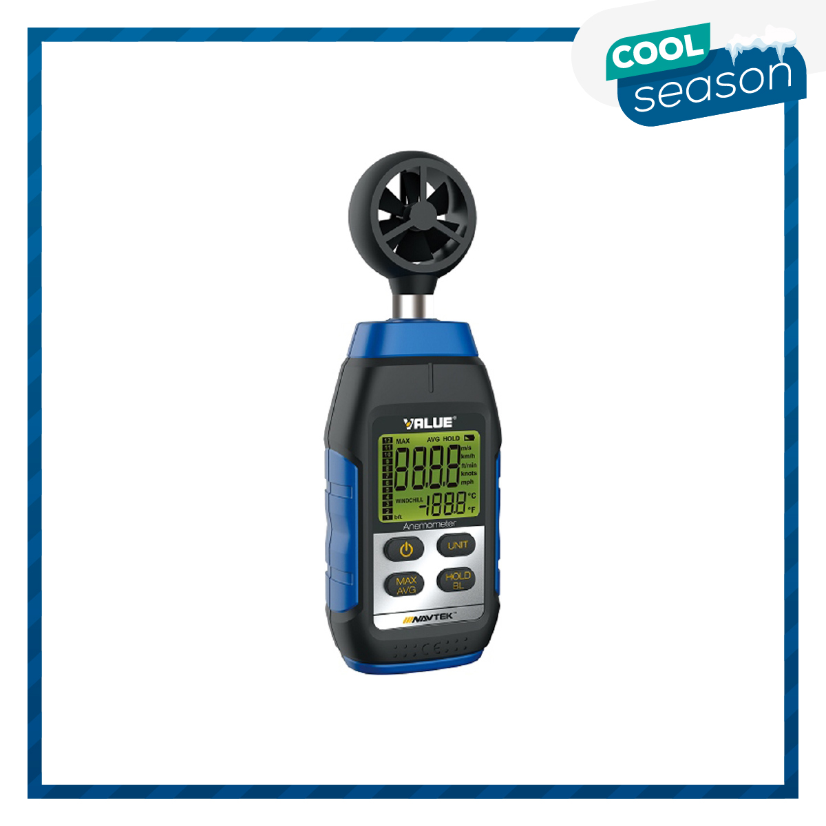 VALUE Anemometro digitale VMA-1