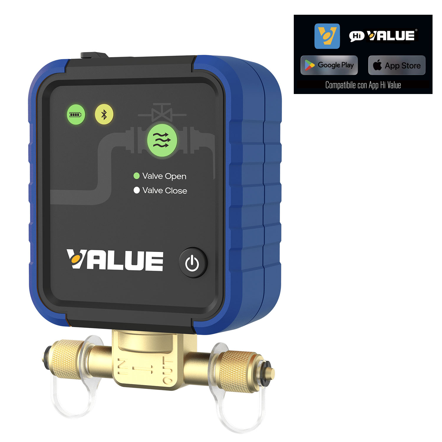 VALUE VSV1 - Elettrovalvola Smart per bilancia - collegamento wireless alla bilancia Value VRS2A