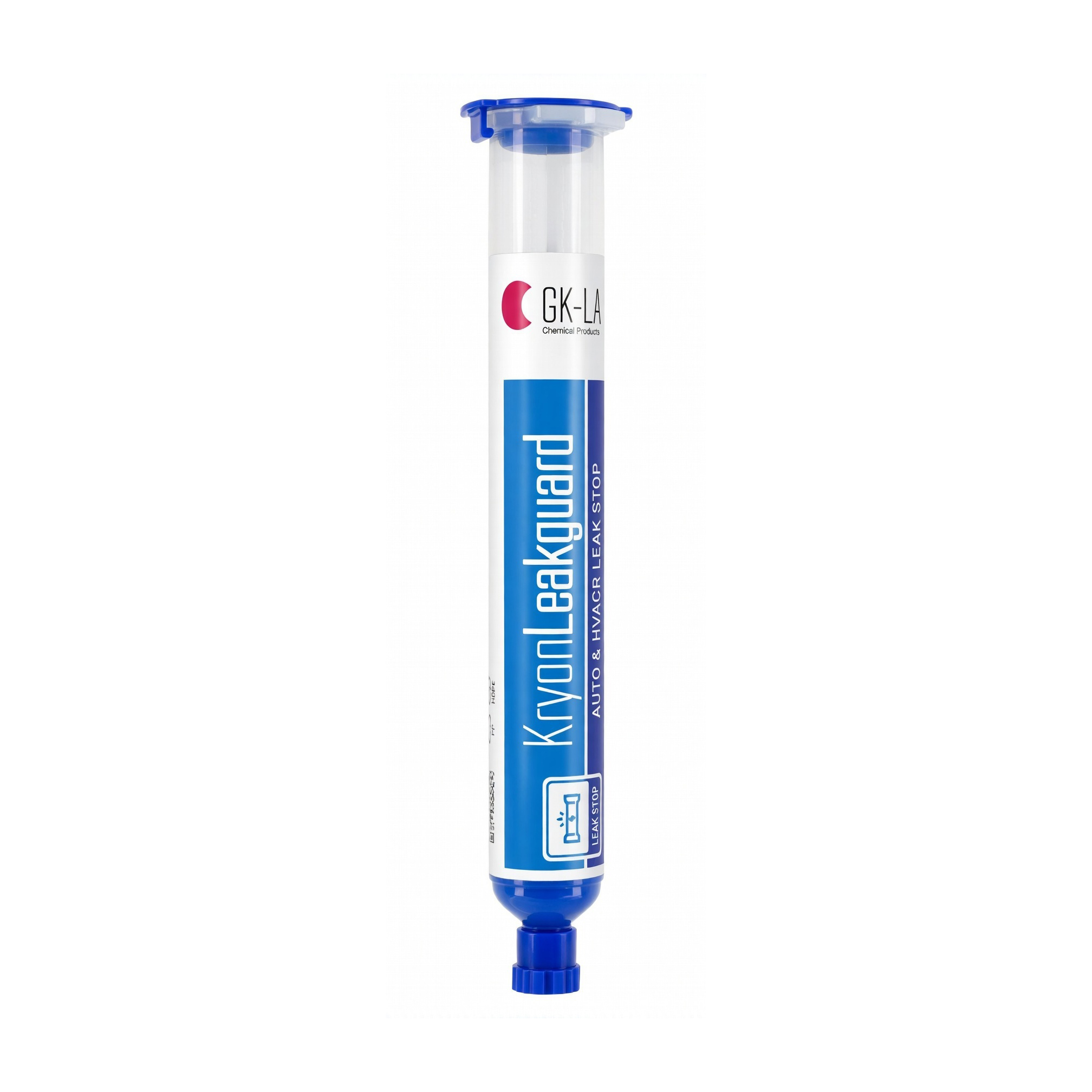 GK-Lab KryonLeakGuard Turafalle per Riparazione Microperdite nei Sistemi HAVCR e AUTO - Cartuccia da 48 ml.