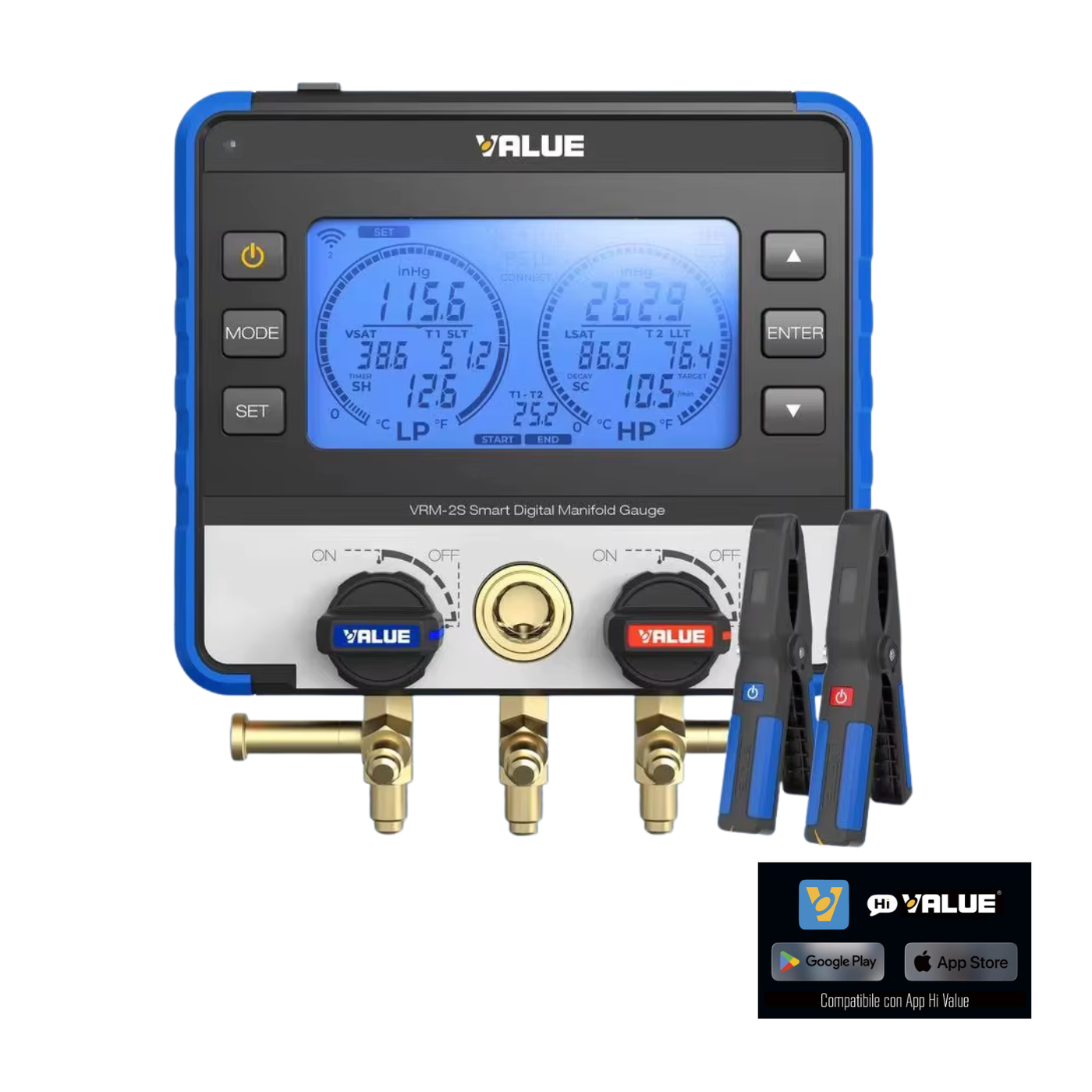 VALUE Smart Digital Manifold Gauge VRM-2S