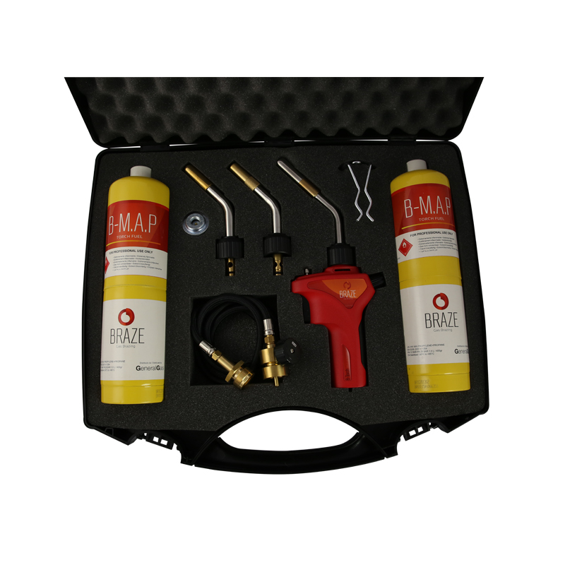 B-Braze® Kit 1 for Brazing applications (flame temperature up to 3.100°C/5.612 °F) 