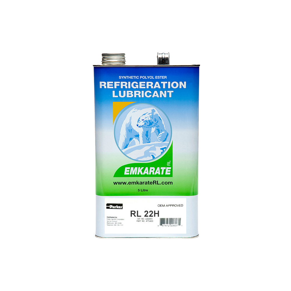 Lubricant oil Emkarate® POE RL 22H - Carton # 4 cans - 5 liters