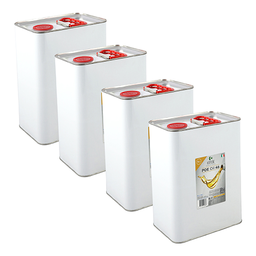 Lubricant oil Kryon® POE 46 -  Carton with # 4 cans - 5 Liters
