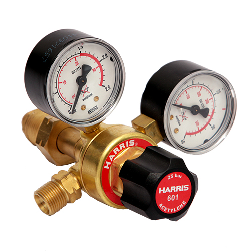 Acetylene pressure gauge - 601 - 1,5 bar