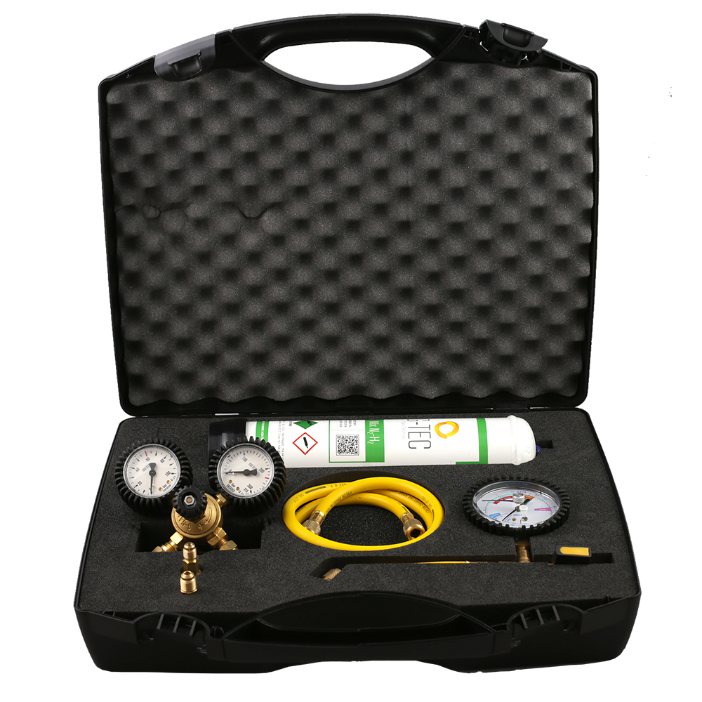 K-Leak Tester N2H2 - Kit cercafughe azoto/idrogeno per  impianti Refrigerazione & A/C (adatto anche per collegamento a bombole industriali)