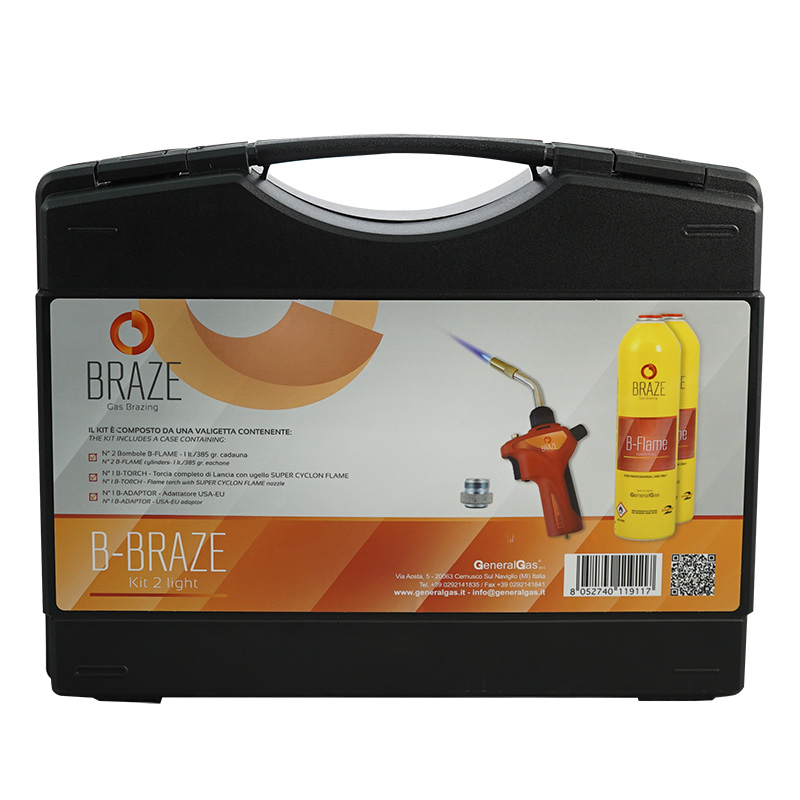 B-Braze® Kit 2 LIGHT per Saldobrasatura in valigetta (T° fiamma fino a 2.900°C/5.250 °F) - Foto 2