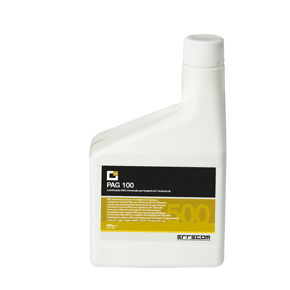 12 x AUTO PREMIUM PAG 100 Lubricant oil - Plastic Tank 500 ml - Package # 12 pcs (total 6 liters)