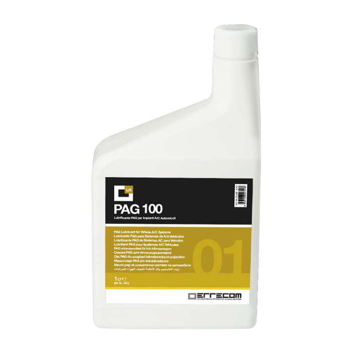 12 x AUTO PREMIUM PAG 100 Lubricant oil - Plastic Tank 1 lt - Package # 12 pcs (total 12 liters)
