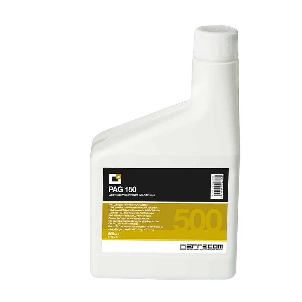 12 x AUTO PREMIUM PAG 150 Lubricant oil - Plastic Tank 500 ml - Package # 12 pcs (total 6 liters)