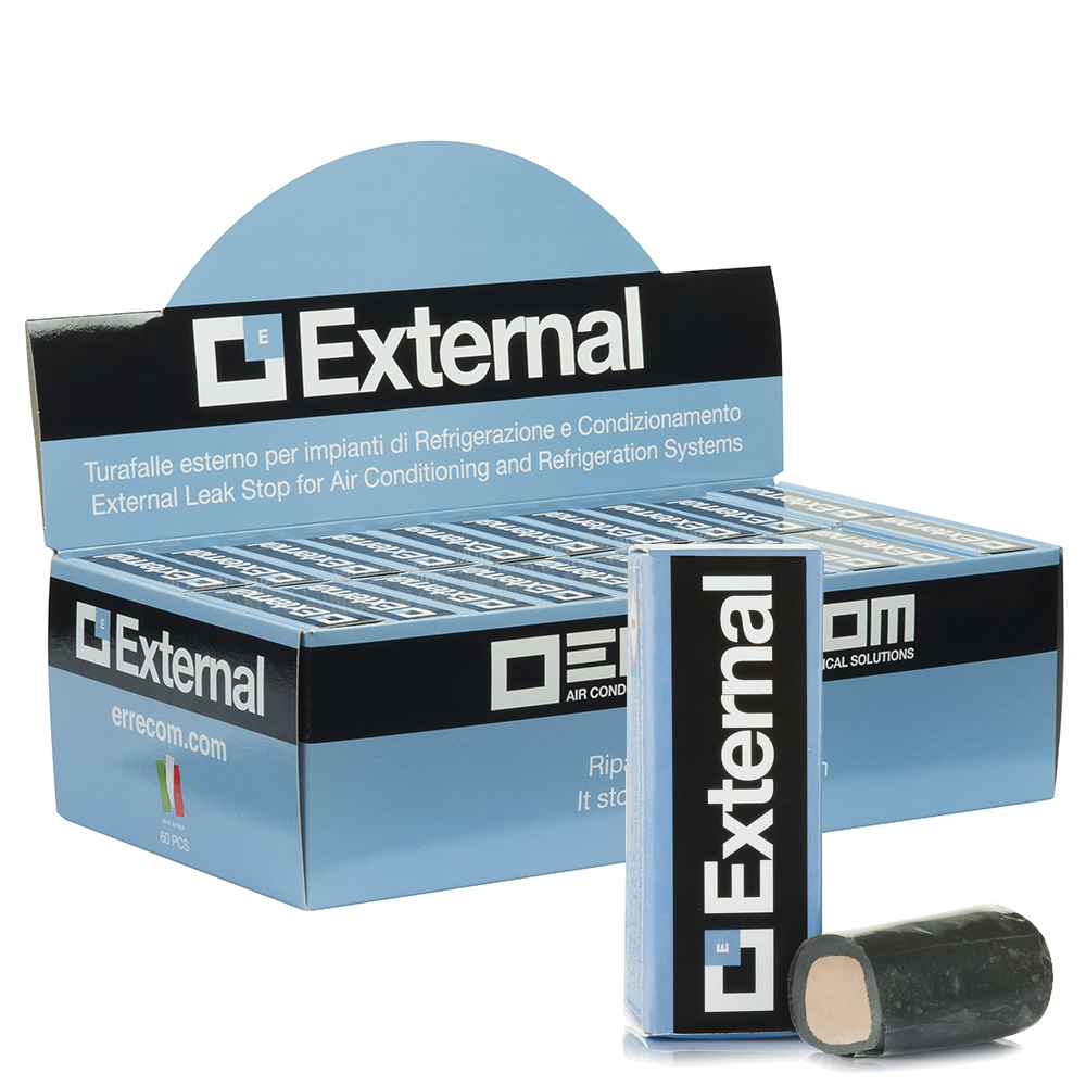 60 x Turafalle per Componenti in Metallo e Gomma - EXTERNAL - Confezione n° 60 pz