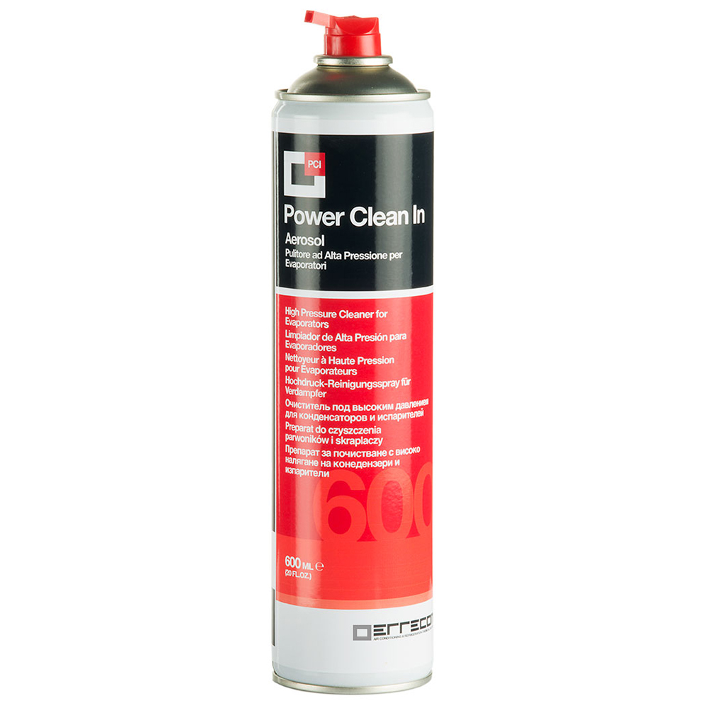 12 x High Pressure Cleaner for Evaporators - POWER CLEAN IN - 600 ml - Package # 12 pcs.
