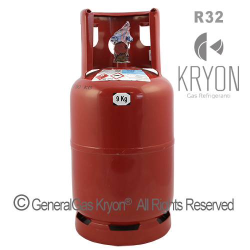 R32 Kryon® 32 in Bombola T-Ped a rendere 13 Lt. - 9 Kg - valvola 21,8 x 1/14 LH - Foto 1 