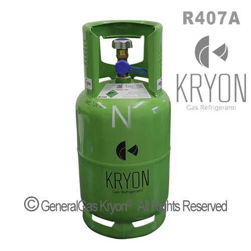 R407A Kryon® 407A in Bombola a Rendere 13 Lt - 12 Kg - Foto 1 