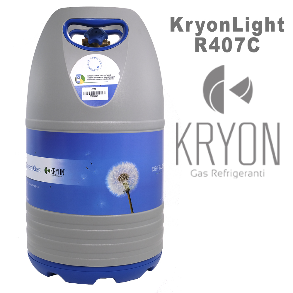 R407C Kryon® 407C in Bombola KryonLight a Rendere 22 Lt - 20 Kg