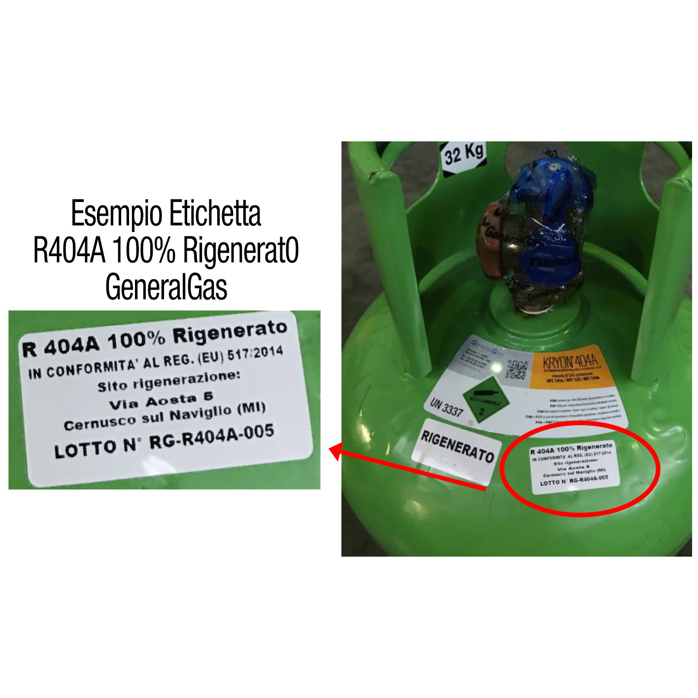 R404A 100% Rigenerato (conforme std. qualitativo AHRI-700) in Fusto a Rendere 920 Lt - 754 Kg - Foto 2