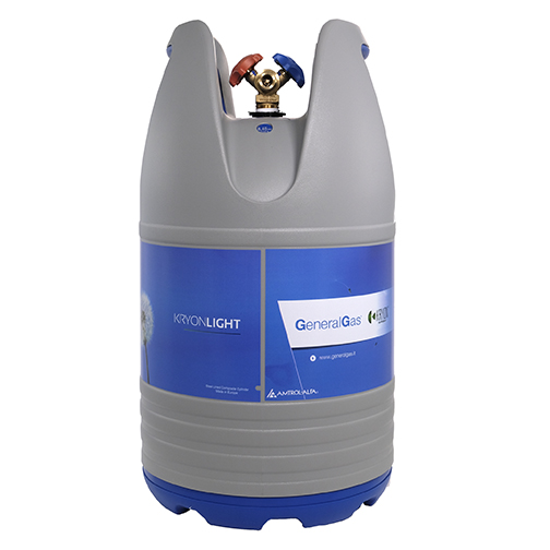 R404A 100% Rigenerato (conforme std. qualitativo AHRI-700) in Bombola KryonLight a Rendere 22 Lt - 18 Kg - Foto 2