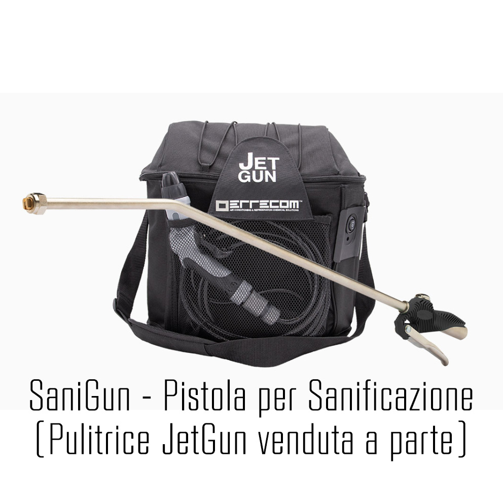 SaniGun pistola per Sanificazione (da utilizzare con Jet Gun pulitrice portatile a tracolla, con alimentazione a batteria) - Foto 2