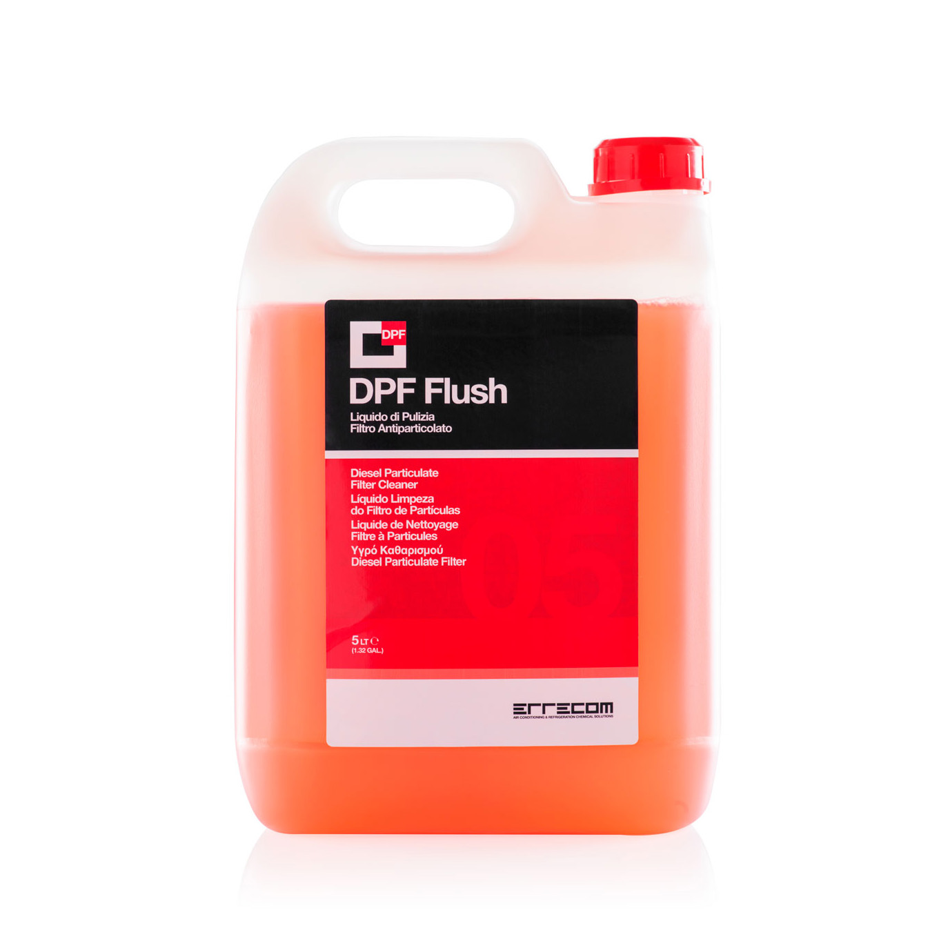 DPF FLUSH Liquido per la Pulizia dei Filtri Antiparticolato Diesel - 5 litri - Confezione n° 2 pezzi
