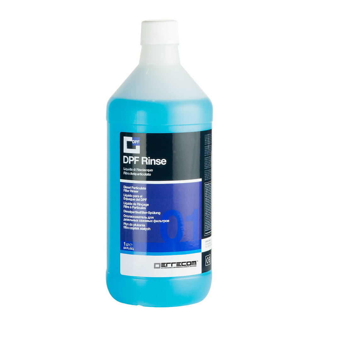 DPF RINSE Liquido per il Risciacquo dei Filtri Antiparticolato Diesel - 1 litro - Confezione n° 6 pezzi