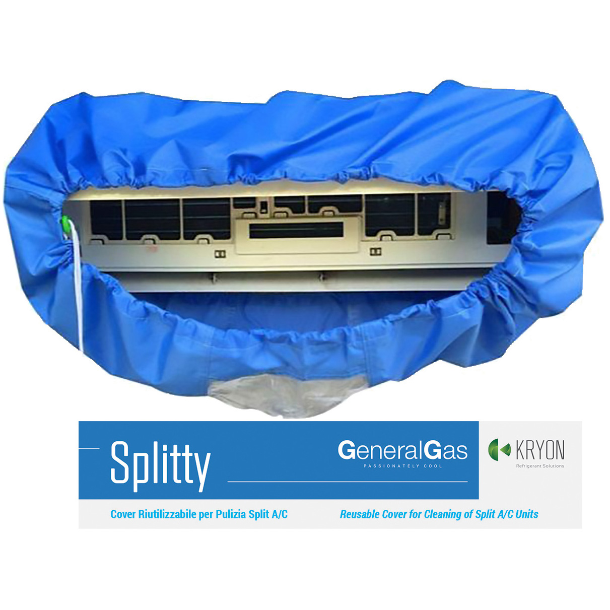 Splitty - Reusable Cover for Split A/C (internal unit) - package with 1 pc.