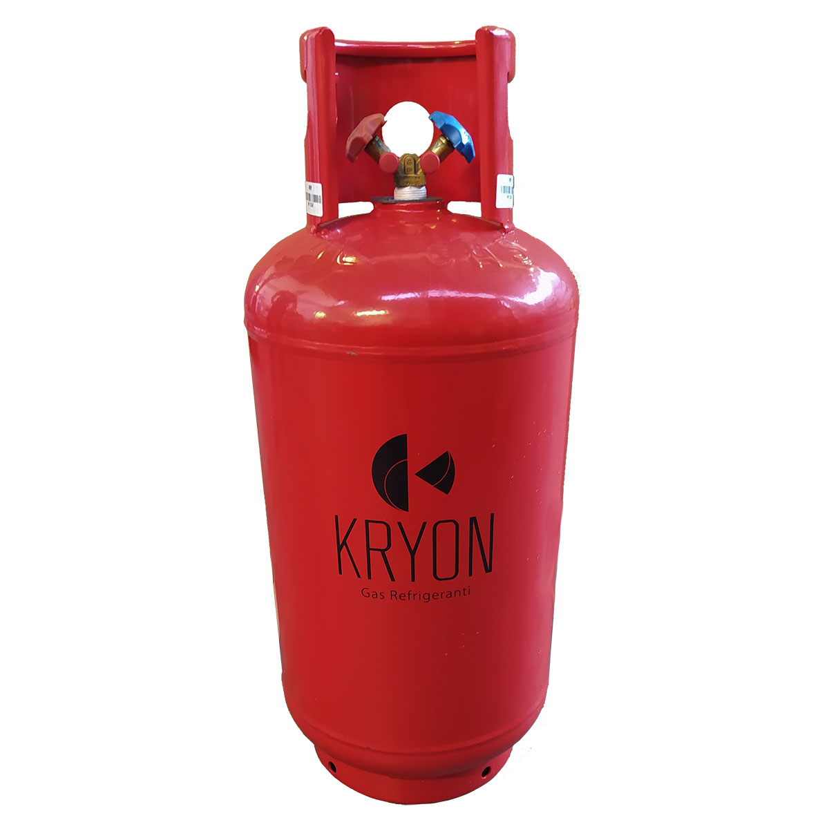 Empty recovery cylinder for flammable refrigerants T-PED 40 lt - 48 bar fitted with double phase Y valve 1/2 -16 ACME LH (suitable also for gas recovery)
