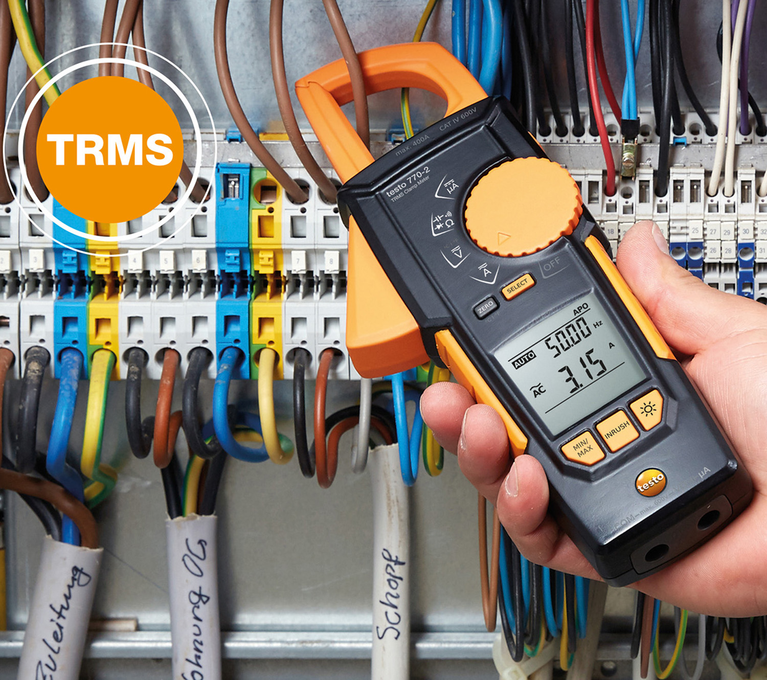 Testo 770-3 Pinza Amperometrica Professionale Bluetooth (compatibile con Testo Smart Probes) - Foto 2