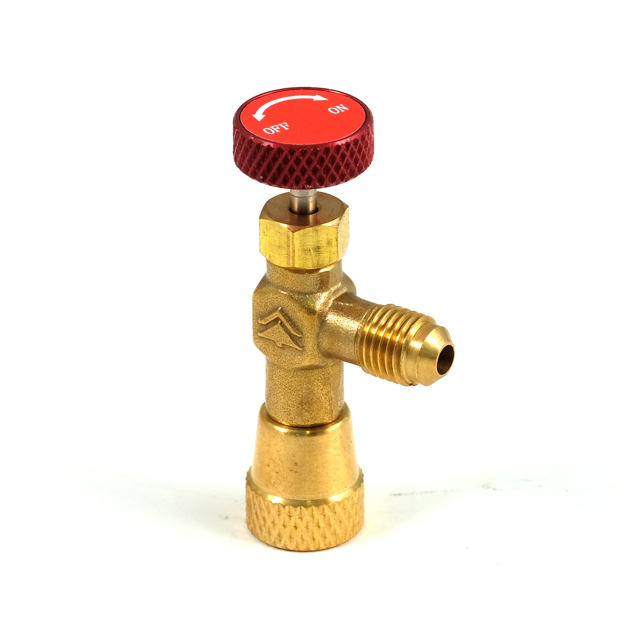 Refrigerant Retention Control Valve (shut-off) R32 - inlet ½ ACME LH – outlet 1/4 RH