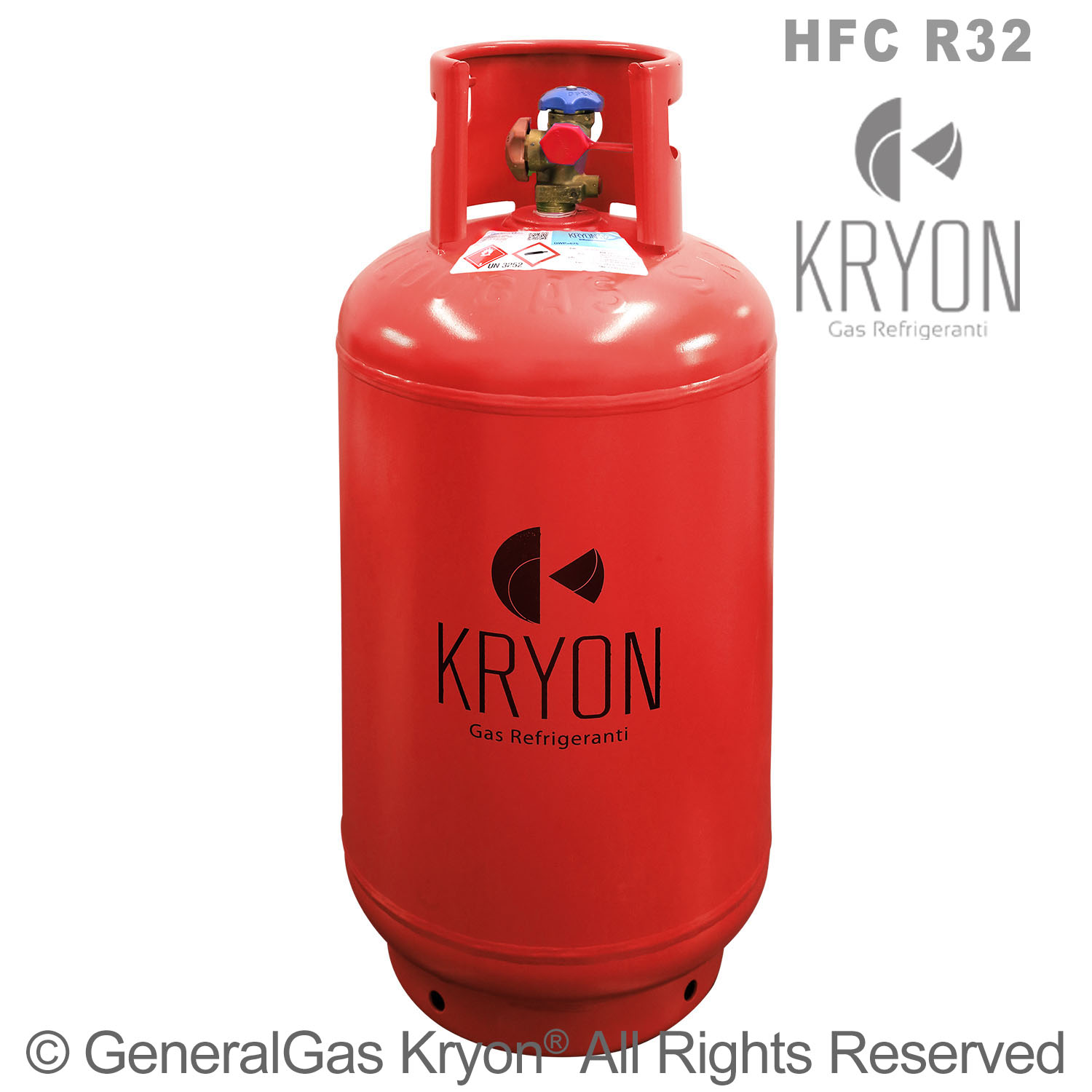 R32 Kryon® 32 in Bombola T-Ped a rendere 40 Lt. - 31 Kg- valvola 21,8 x 1/14 LH - Foto 1 