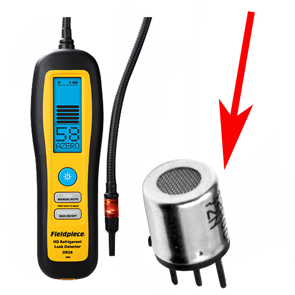 Heated diode sensor for HFC and HFO (to be used with leak detector Fieldpiece DR58 and SRL8 - sensor only, leak detector not included)