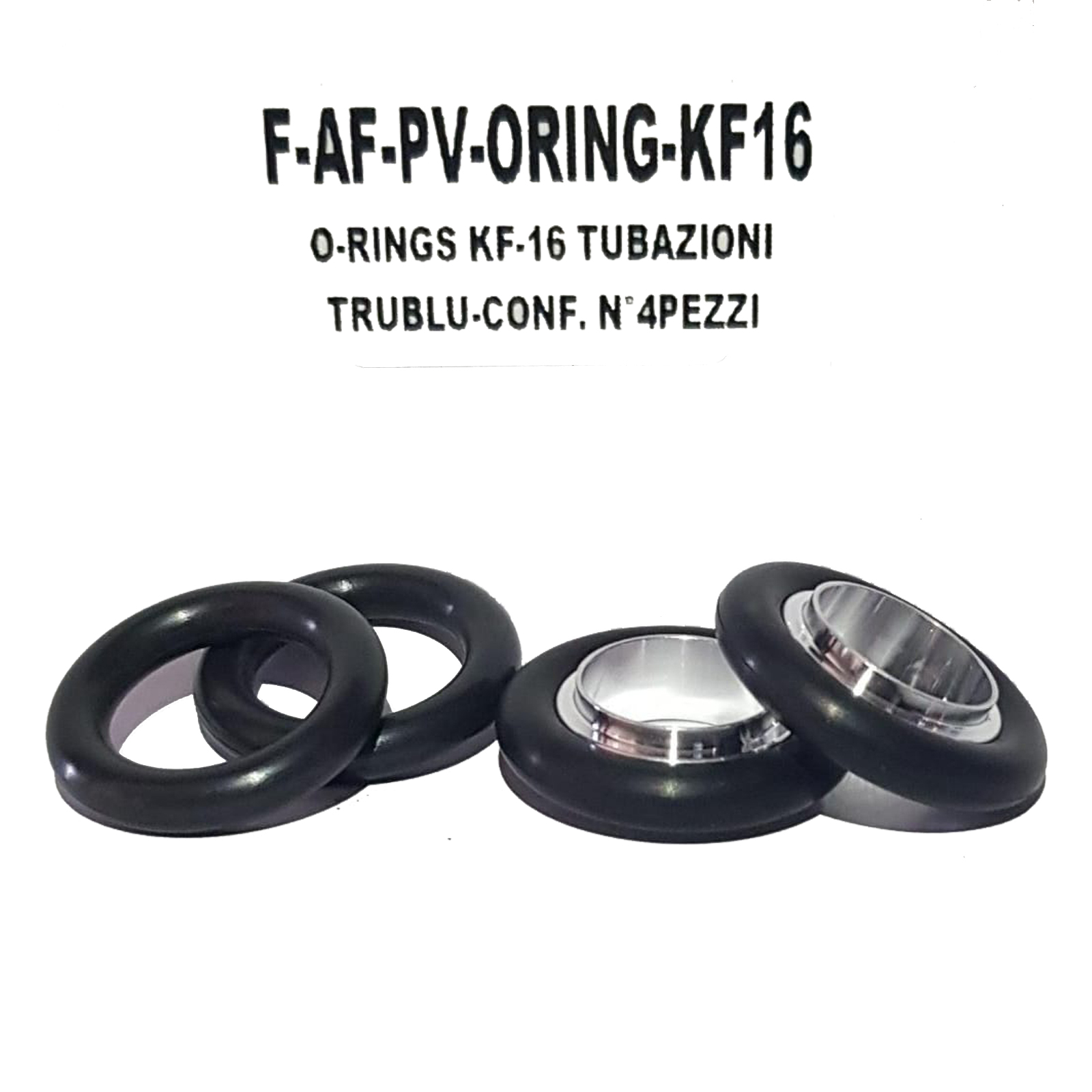 Spare part for TruBlu Vacuum Hose - KF-16 O-Rings - package n° 4 pieces