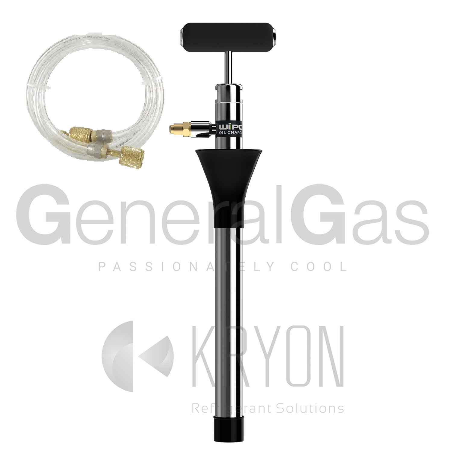 Hand pump for HVACR lubricant charging and transfer - 10 bar (145 psi)