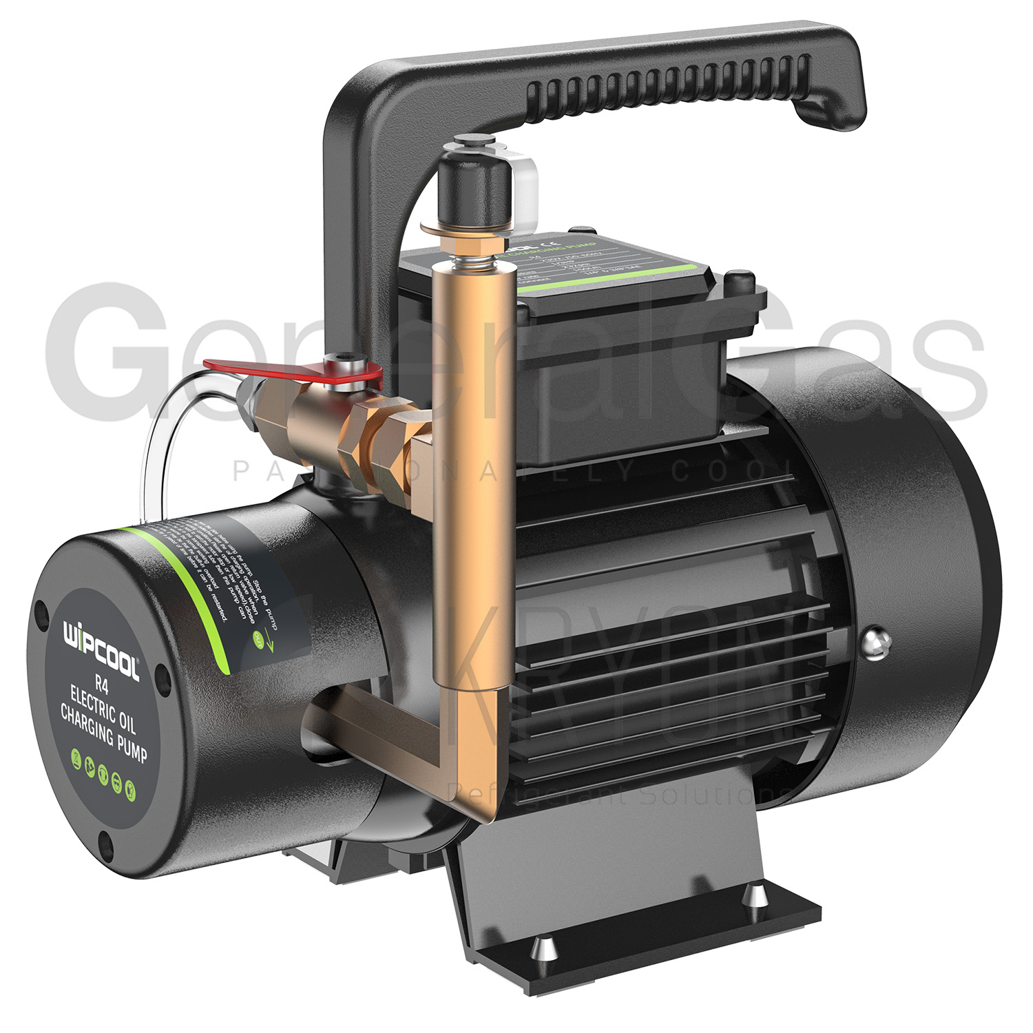 Pompa elettrica per carico e travaso olio sistemi HVACR - 16 bar (232 psi)