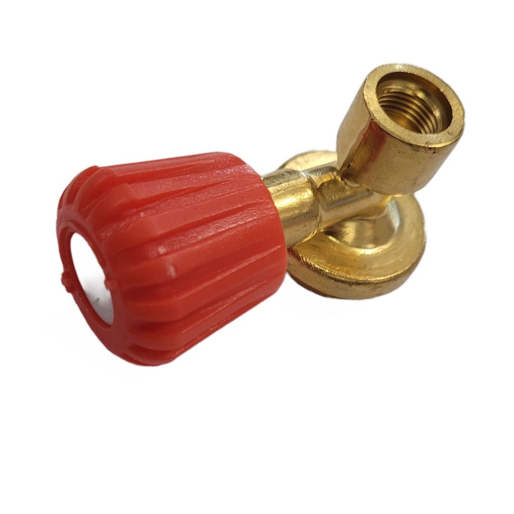 Pressure regulator for propane mix aerosol cylinder compatible with MINIFLAME kit