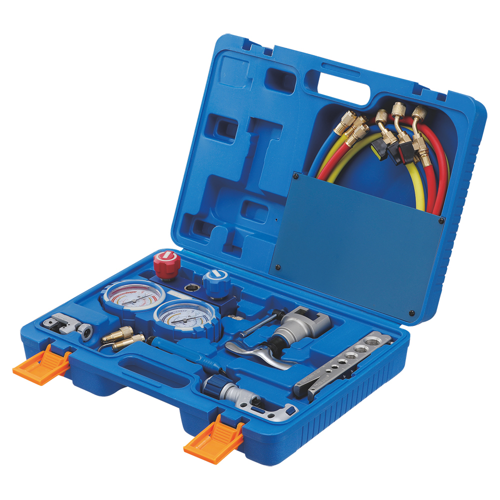 Kit completo di utensili HVACR per installatori, manutentori, frigoristi VALUE VTB-5B-I