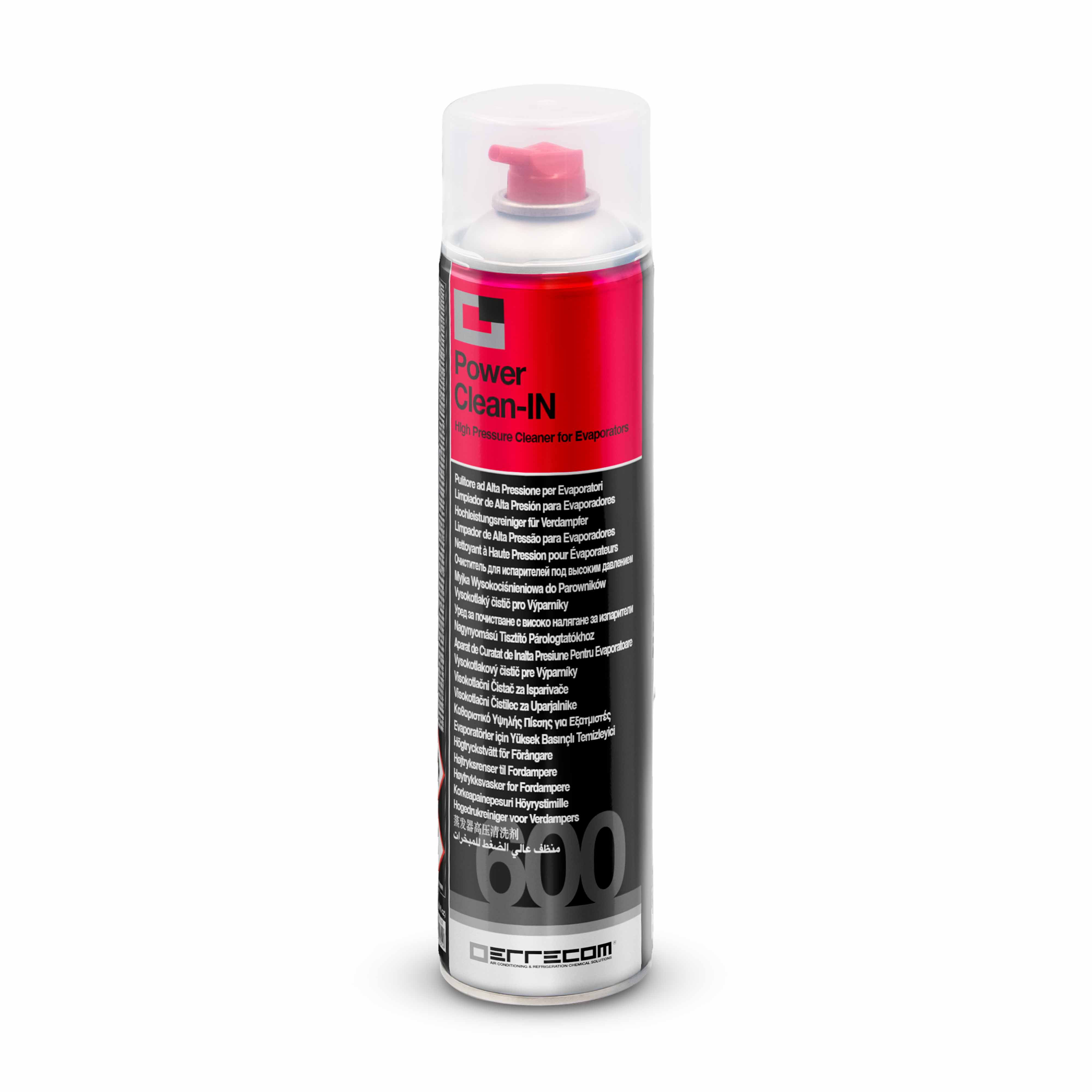 12 x High Pressure Cleaner for Evaporators and Condensers - POWER CLEAN IN - 600 ml - Package # 12 pcs.