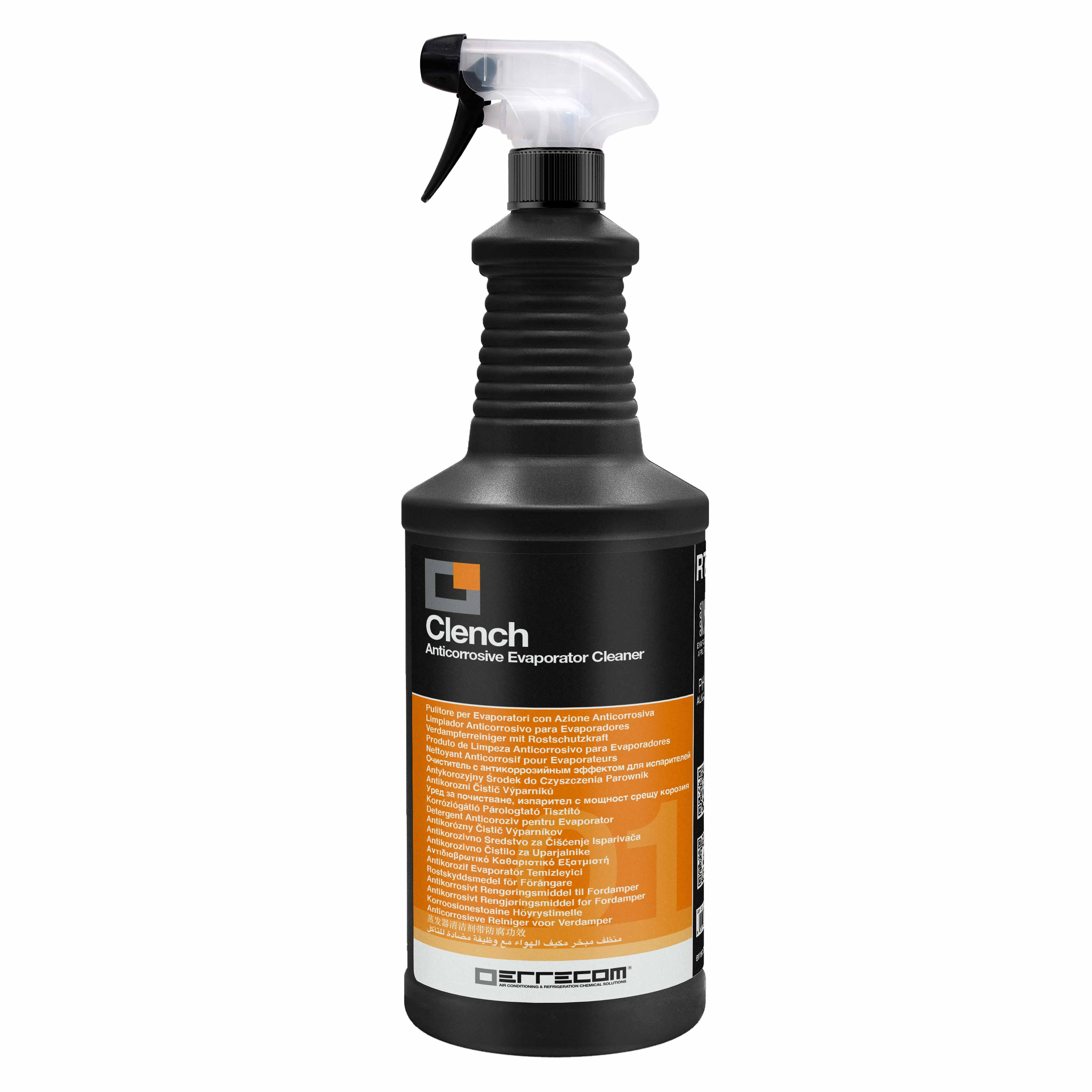 6 x Evaporator Cleaner with Anticorrosion Power - CLENCH SPRAY - 1 lt - Package # 6 pcs.