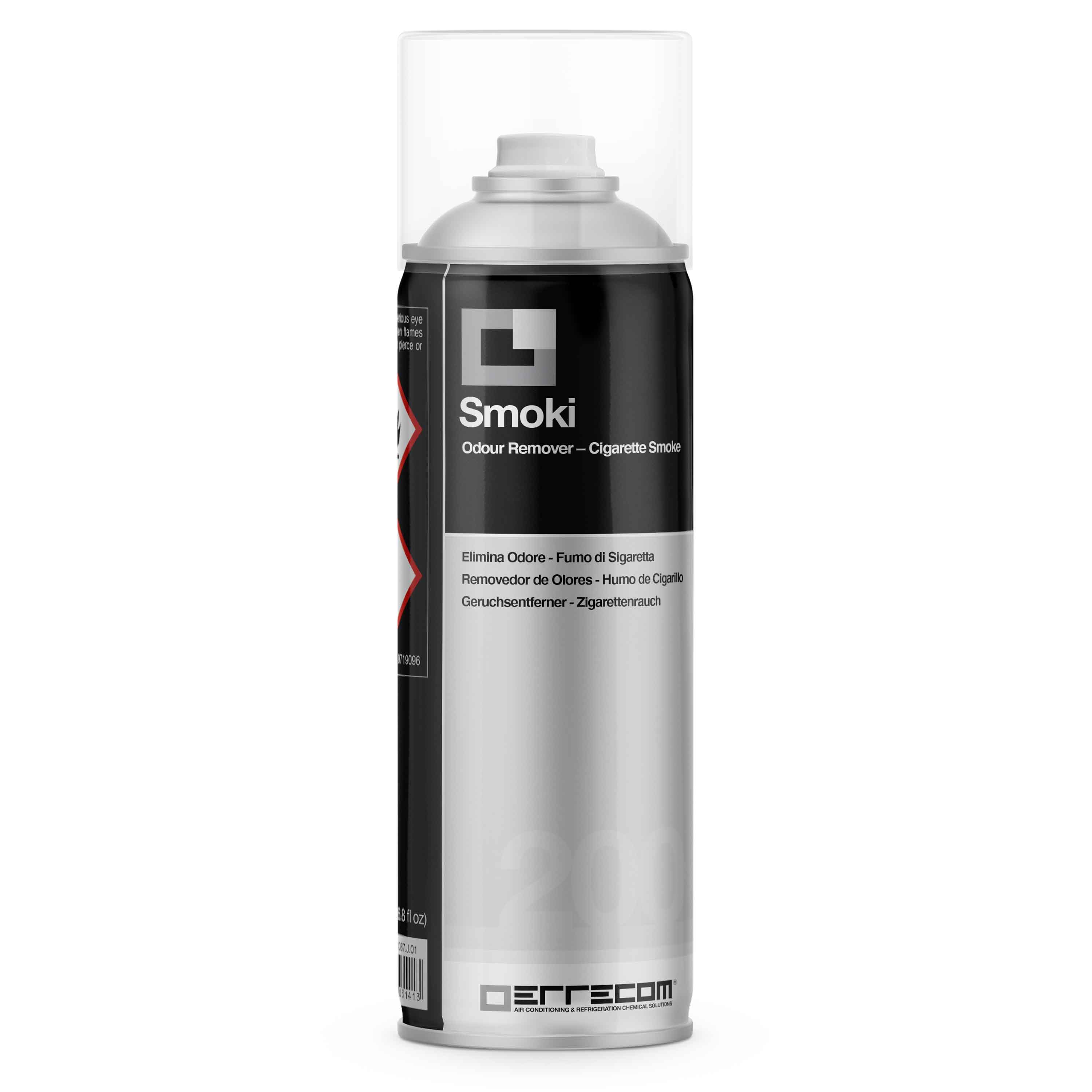 12 x Cigarette Smoke Odor Remover Spray for Interiors - SMOKI - 200 ml - Package # 12 pcs