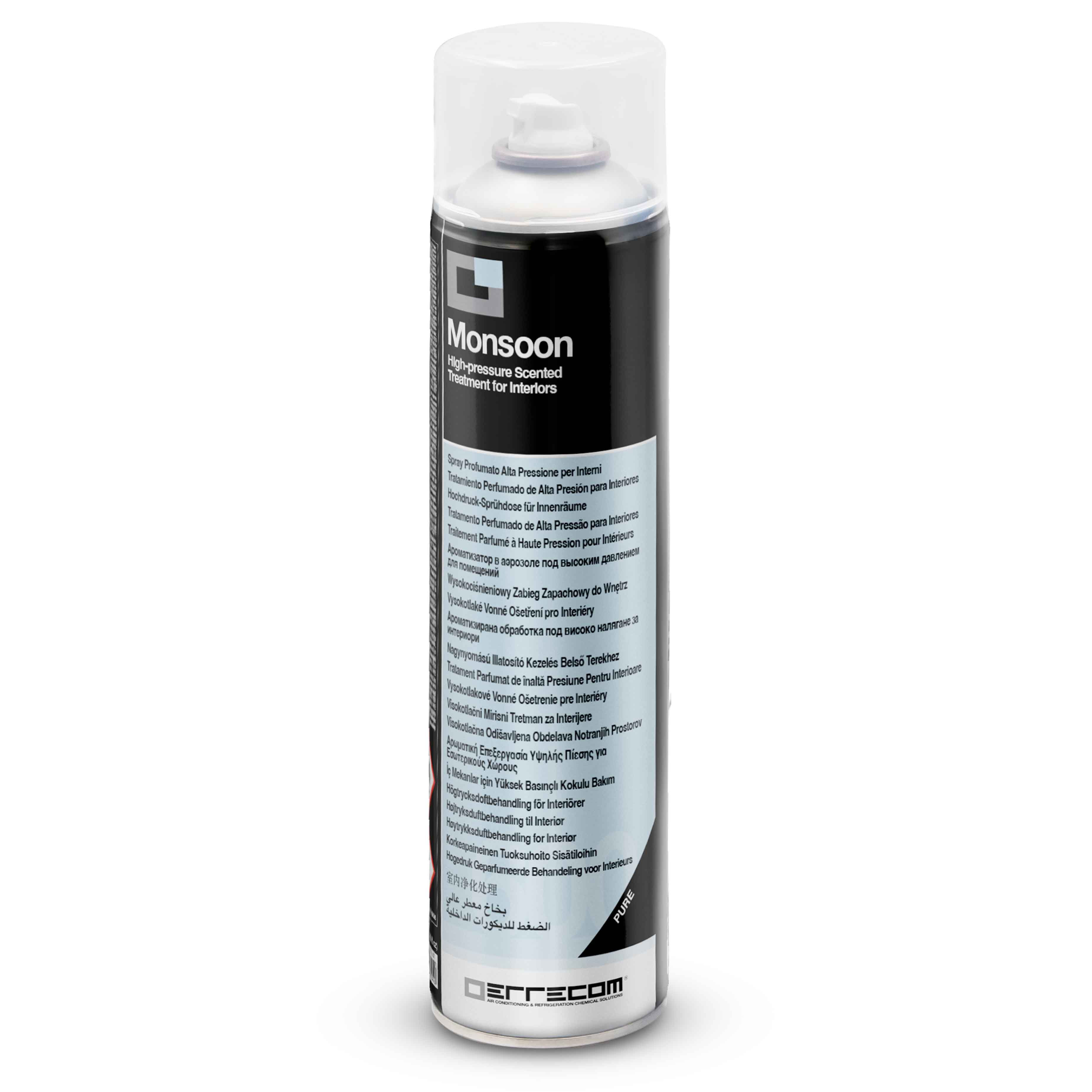 12 x Hi-Pressure Purifying Treatment for Interiors - MONSOON PURE - 600 ml -  - Package # 12 pcs.