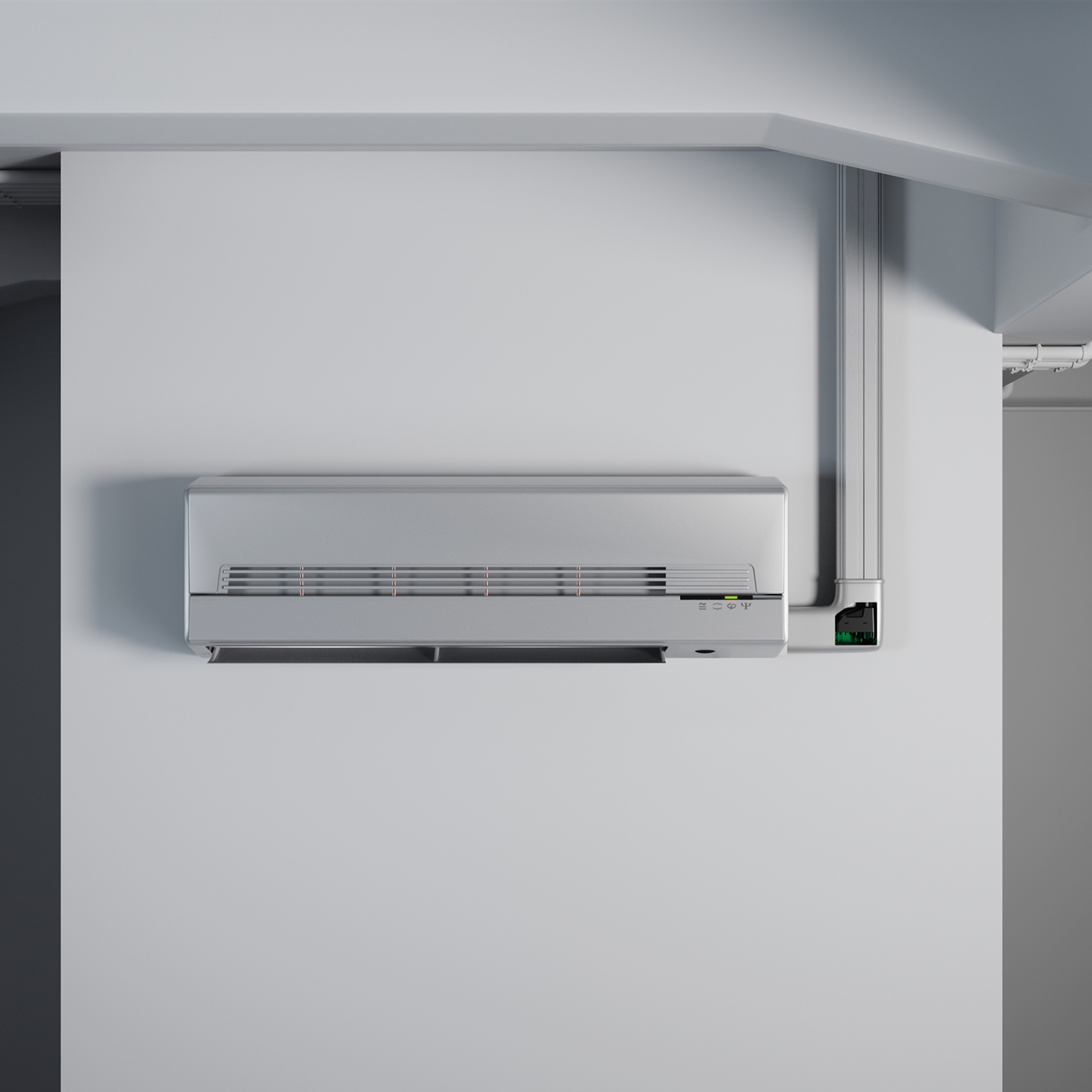 Pompa scarico condensa ad angolo P12C - portata 12 litri/ora, adatta per split fino a 30.000 BTU/ora (8,8 kW), serbatoio 45 ml. - affidabile, robusta e silenziosa - Foto 2