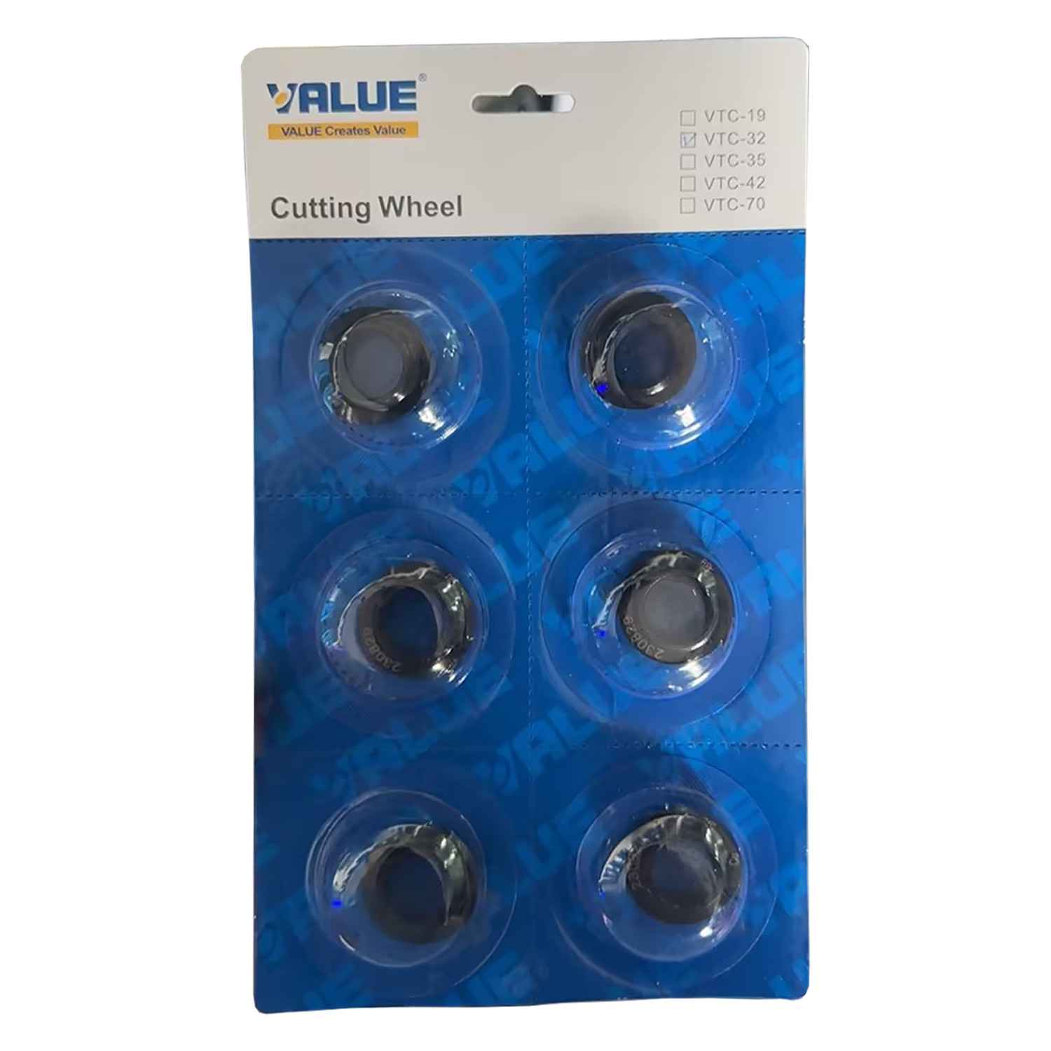 Spare blades for tube cutter VTC-32 (package with 6 blades) 