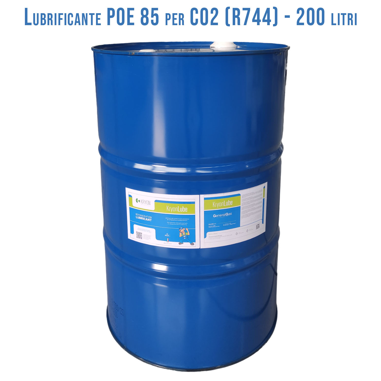 Lubrificante HVACR KryonLube POE 85 CO2 - polyol estere  - Barile in metallo da 200 lt.