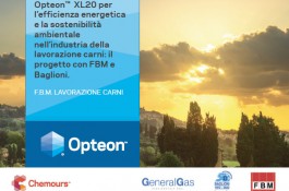 Caso studio BAGLIONI srl & FBM LAVORAZIONE CARNI: Opteon XL20 (R454C) in refrigerazione industriale