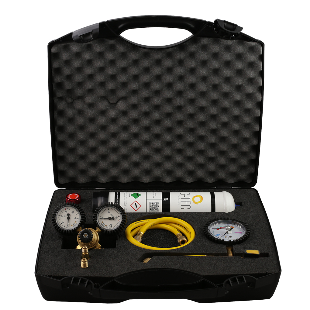 Nitrogen and Nitrogen/Hydrogen Pressure Kit + Testers for Refrigeration