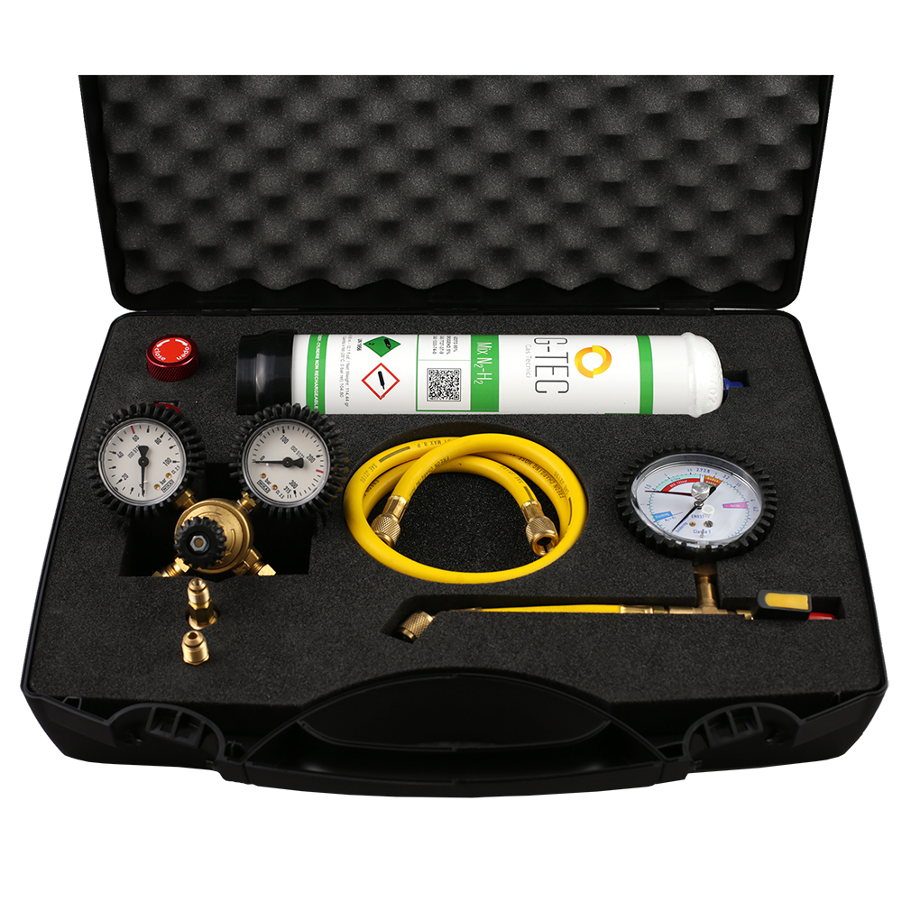Nitrogen and Nitrogen/Hydrogen Pressure Kit + Testers for Refrigeration
