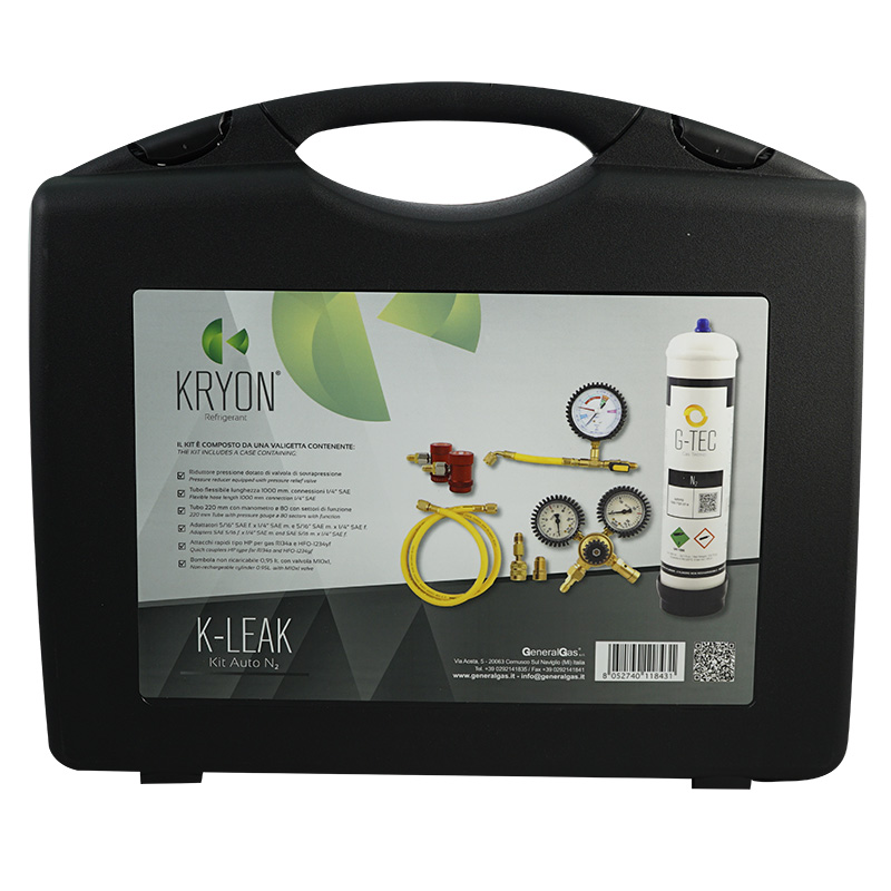 Manutenzione Impianti Bombola Cartuccia Azoidro Gasfrigo Da 1 Litro Per Prova Tenuta Impianto Protossido Di Azoto - Foto 7