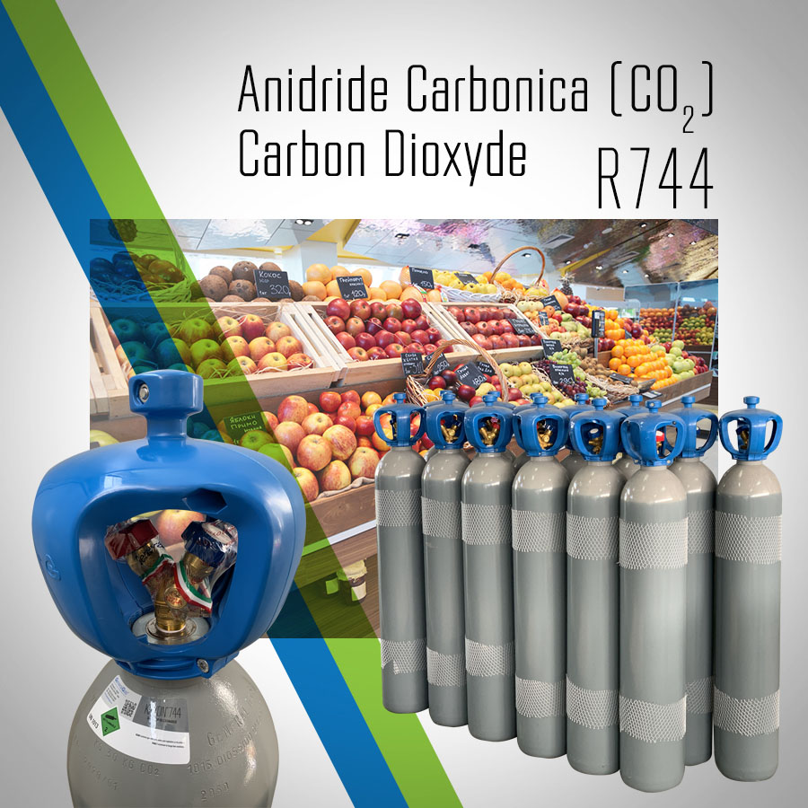 R744 Kryon® 744 CO2 - anidride carbonica grado refrigerazione