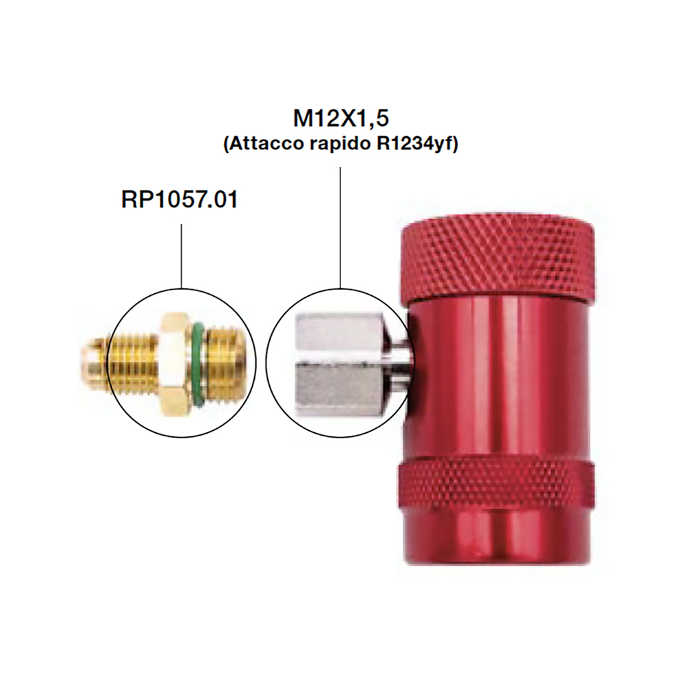 Adattatore Raccordo M12X1.5 A NPT 1/8 | Acciaio Inossidabile | Con Guarnizione | Per Collegamenti Idraulici - Foto 8