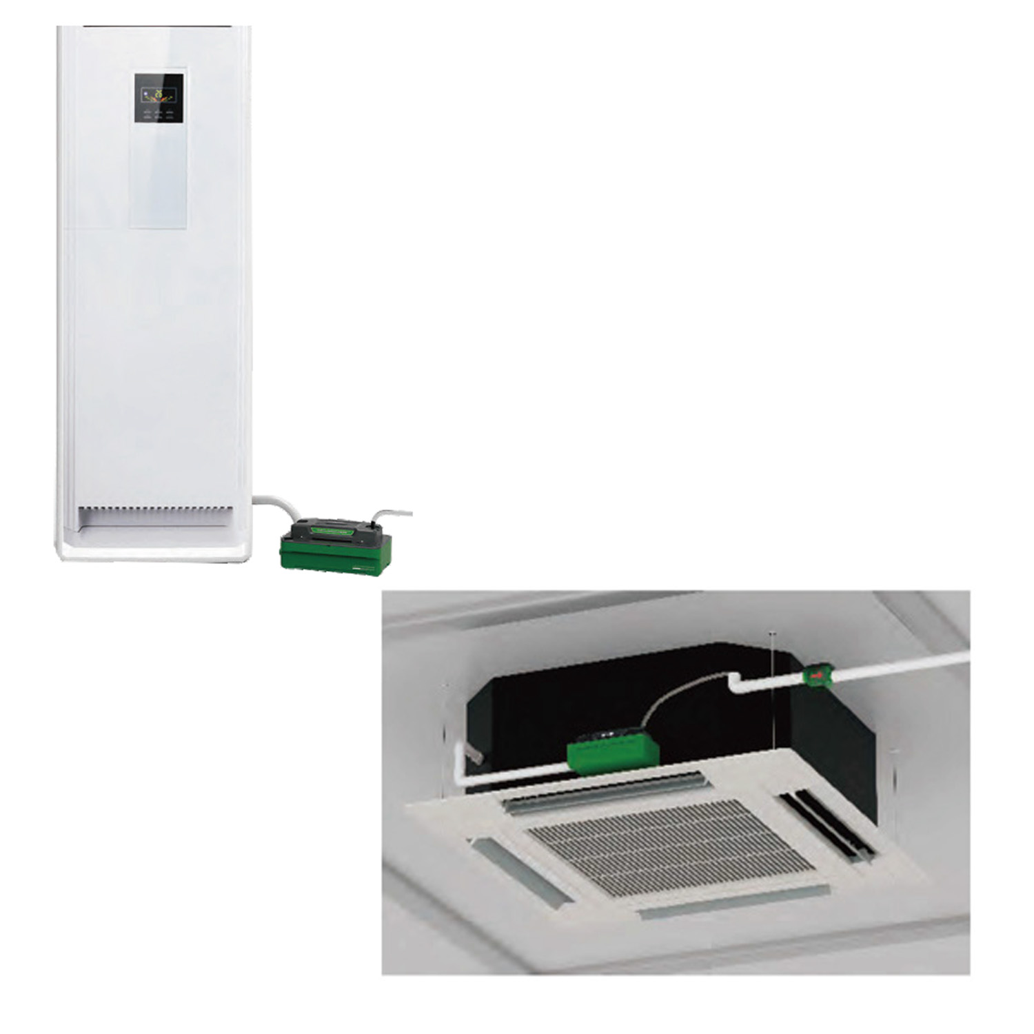 Pompa Di Scarico Per Aria Condizionata PC-40B, Silenziosa (21 DB), 40 L/h, Sollevamento 10 M, Per Unità A Soffitto