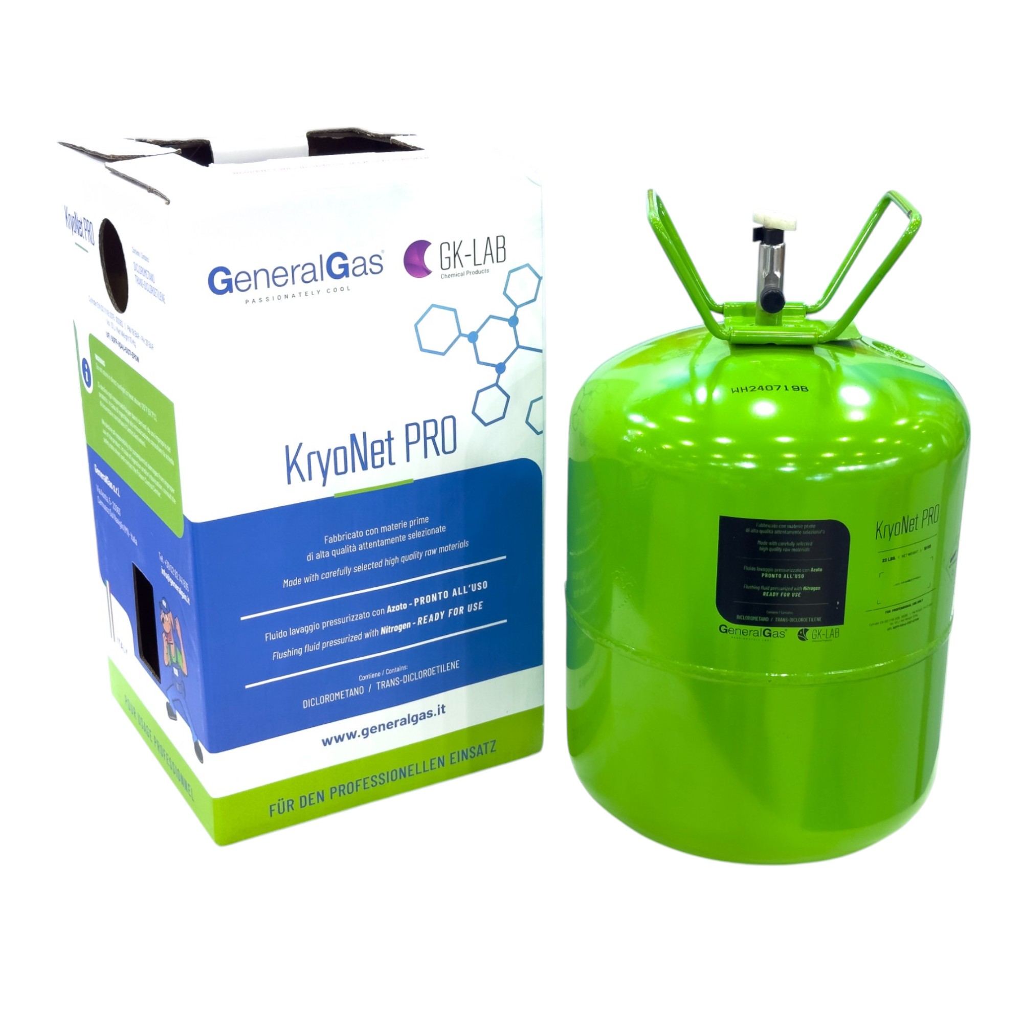 Solventi e Liquidi Lavaggio Linee Frigorifere GK-Lab™ in Vendita